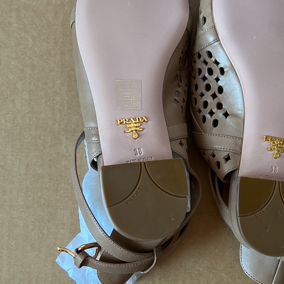 Prada Leather Gladiator Sandals - Picture 3 of 5